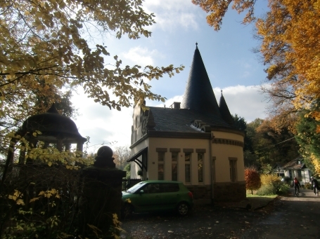 Wegberg-Dalheim : Anton-Raky-Straße, das Pförtnerhaus des Raky-Schlösschens